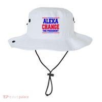 Alexa Change The President Funny Elections Bucket Hat thumb 0