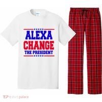 Alexa Change The President Funny Elections Pajama Set thumb 0