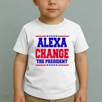 Alexa Change The President Funny Elections Toddler T-Shirt thumb 2