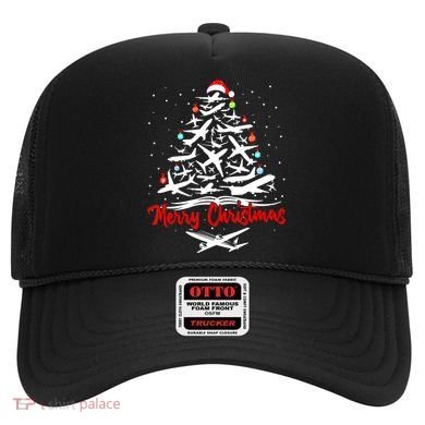 Airplane Christmas Tree Hat