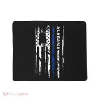 Alabama Cop Thin Blue Line Leo Police American Flag Mousepad thumb 0