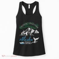 Alaska Cruisin Together Family Cruise North Lights Cruising Women's Tank Top thumb 0