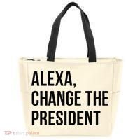 A.lexa Change The President Funny Saying Quote Tote Bag thumb 0