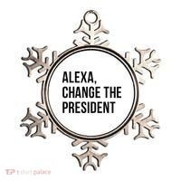 A.lexa Change The President Funny Saying Quote Ornament thumb 0
