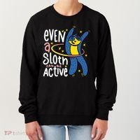 Active Sloth Funny Women's Sweatshirt thumb 0