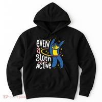 Active Sloth Funny Hoodie thumb 0