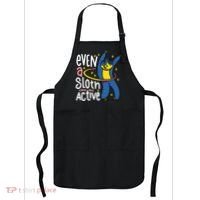 Active Sloth Funny Apron thumb 0