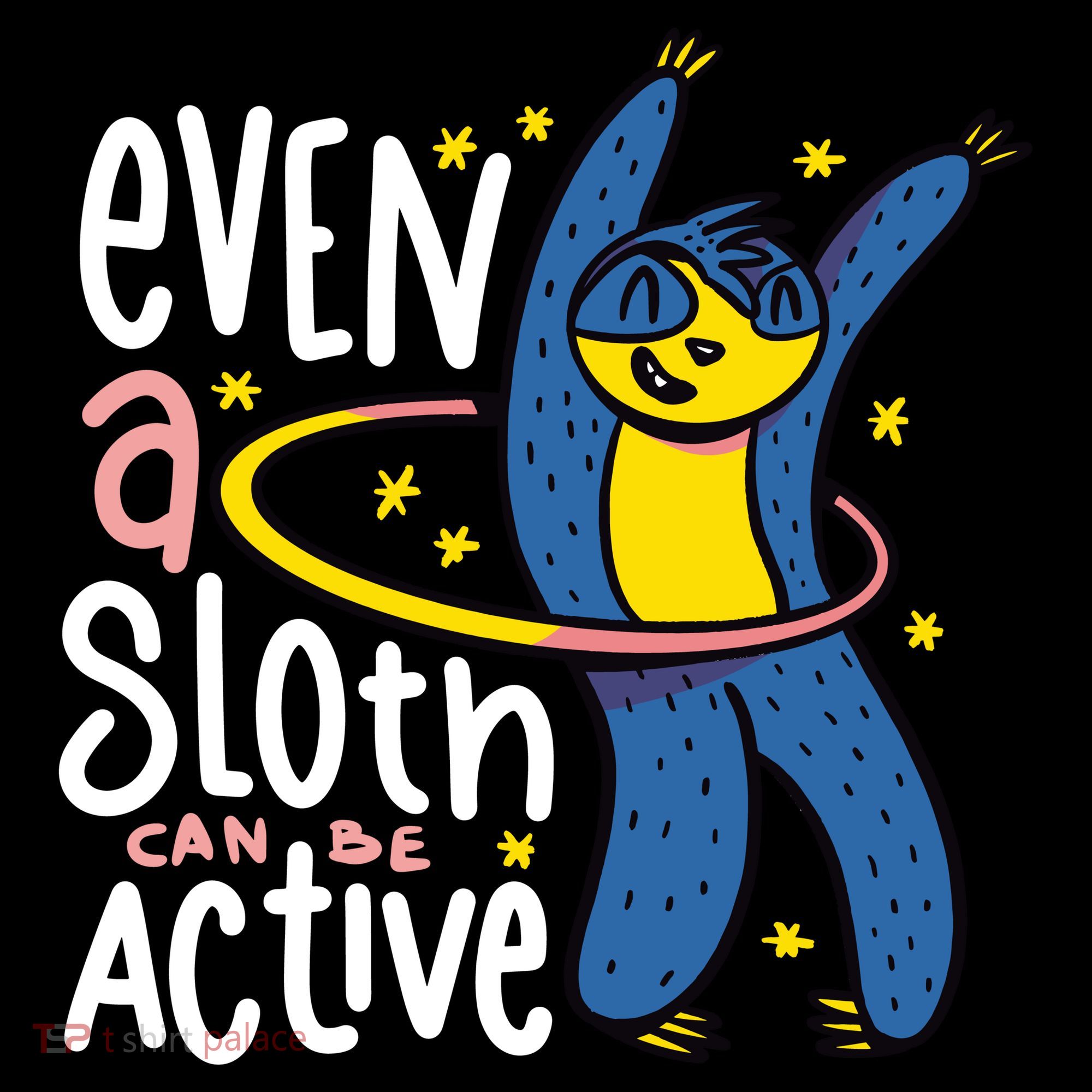 Active Sloth Funny Apron