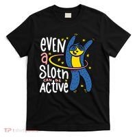 Active Sloth Funny T-Shirt thumb 0