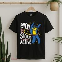 Active Sloth Funny T-Shirt thumb 2