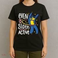 Active Sloth Funny T-Shirt thumb 4