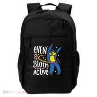 Active Sloth Funny Backpack thumb 0