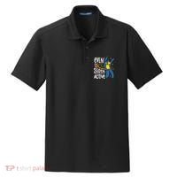Active Sloth Funny Dry Zone Grid Polo thumb 0