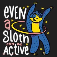 Active Sloth Funny Tumbler thumb 3
