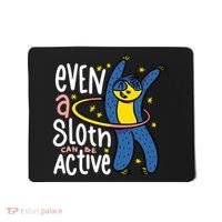 Active Sloth Funny Mousepad thumb 0