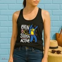 Active Sloth Funny Women's Tank Top thumb 2