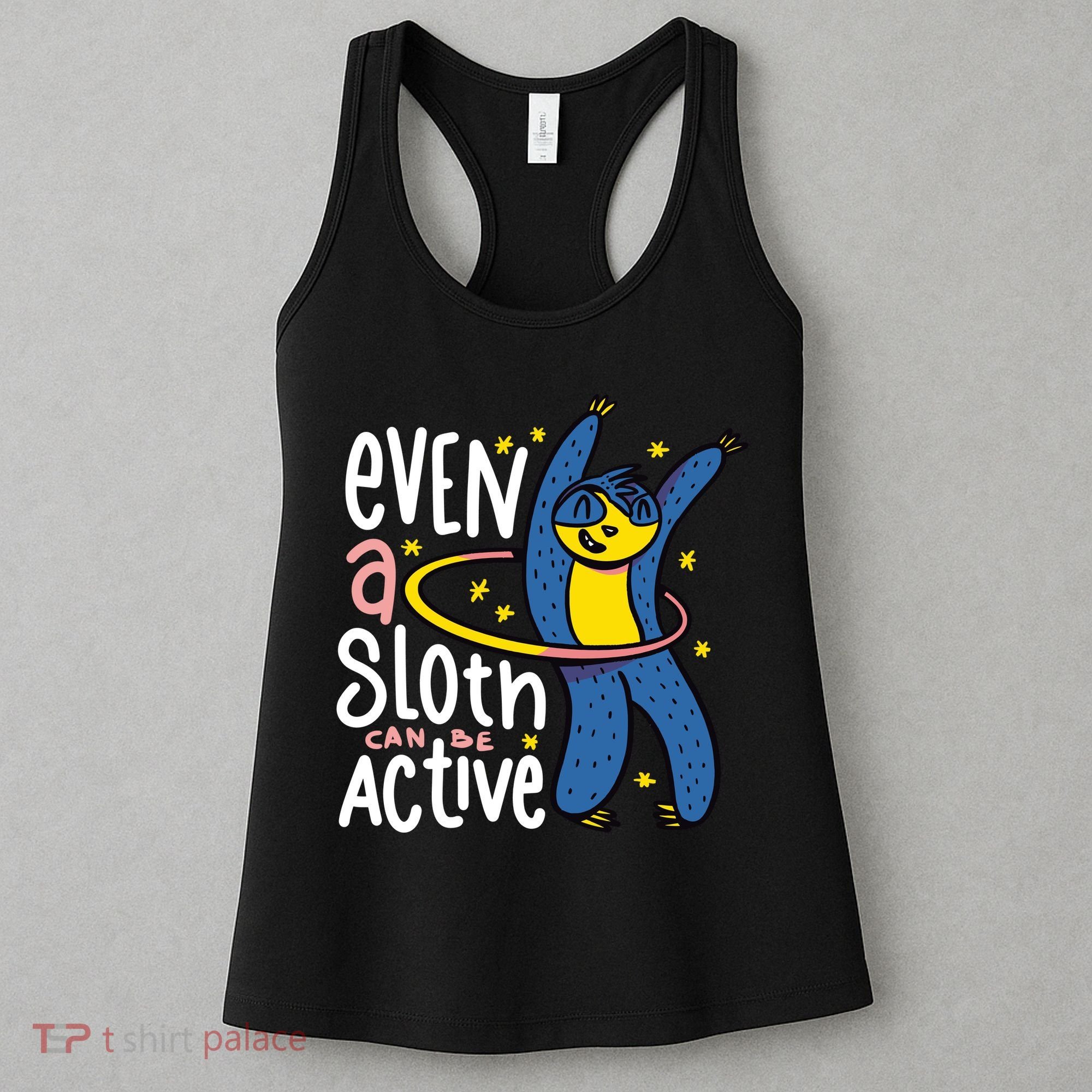 Active Sloth Funny Women's Tank Top