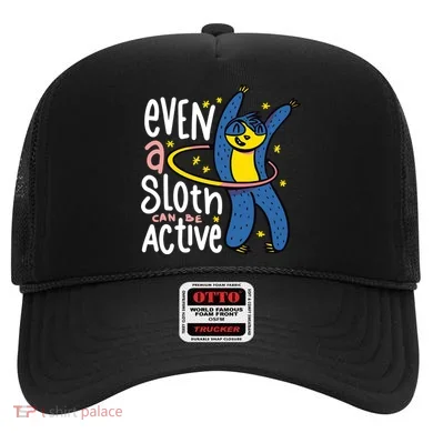 Active Sloth Funny Hat