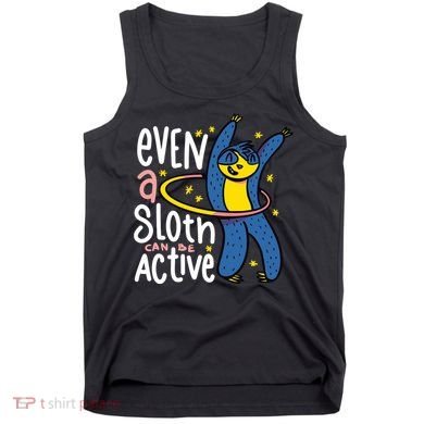 Active Sloth Funny Tank Top