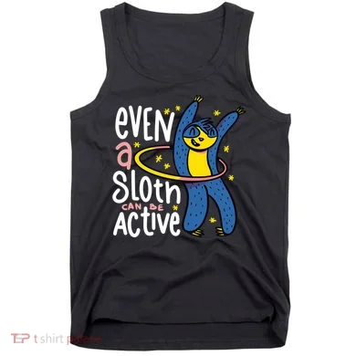 Active Sloth Funny Tank Top
