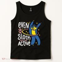 Active Sloth Funny Tank Top thumb 2