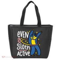 Active Sloth Funny Tote Bag thumb 0