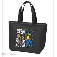 Active Sloth Funny Tote Bag thumb 3