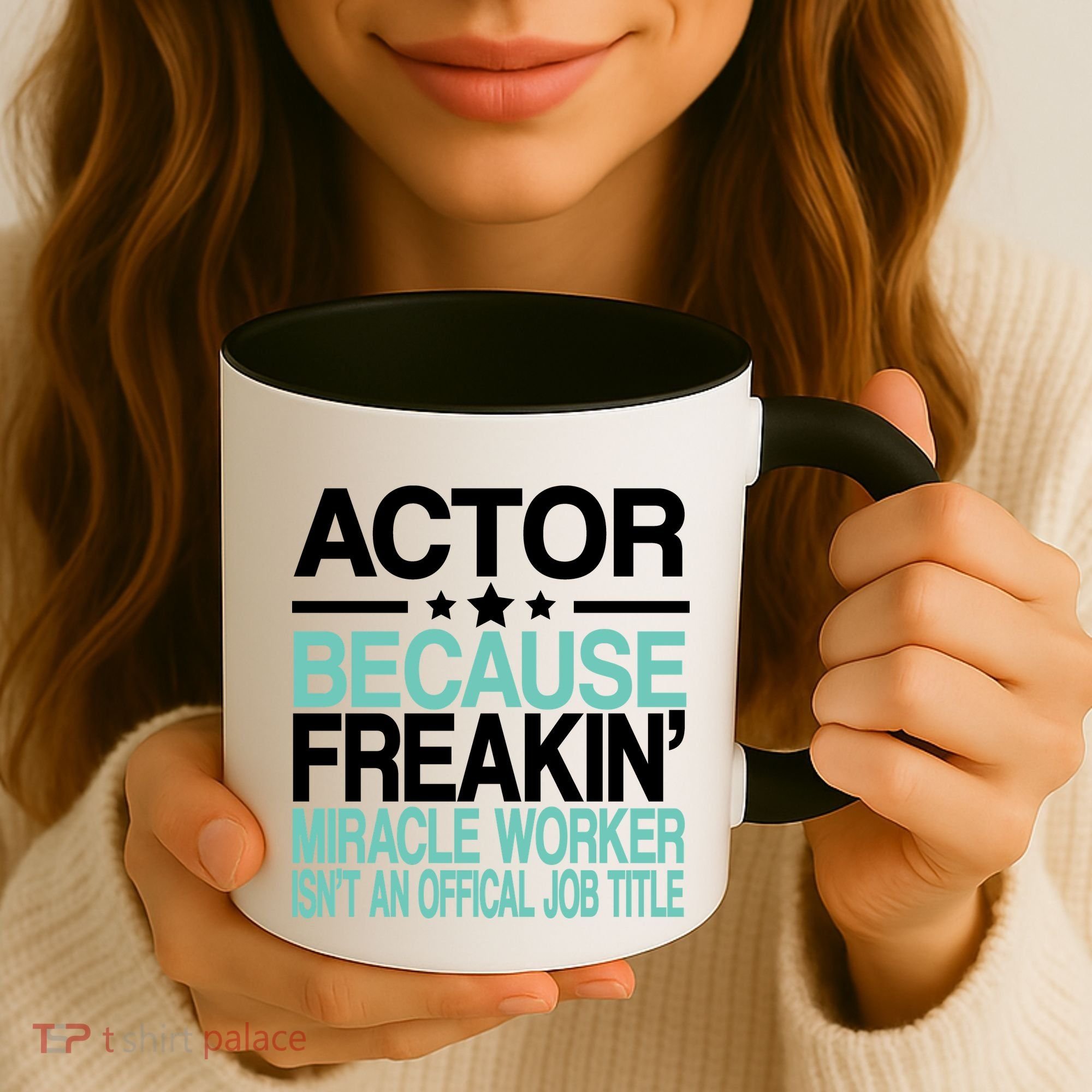 Actor Miracle Worker Official Job Title Coffee Mug