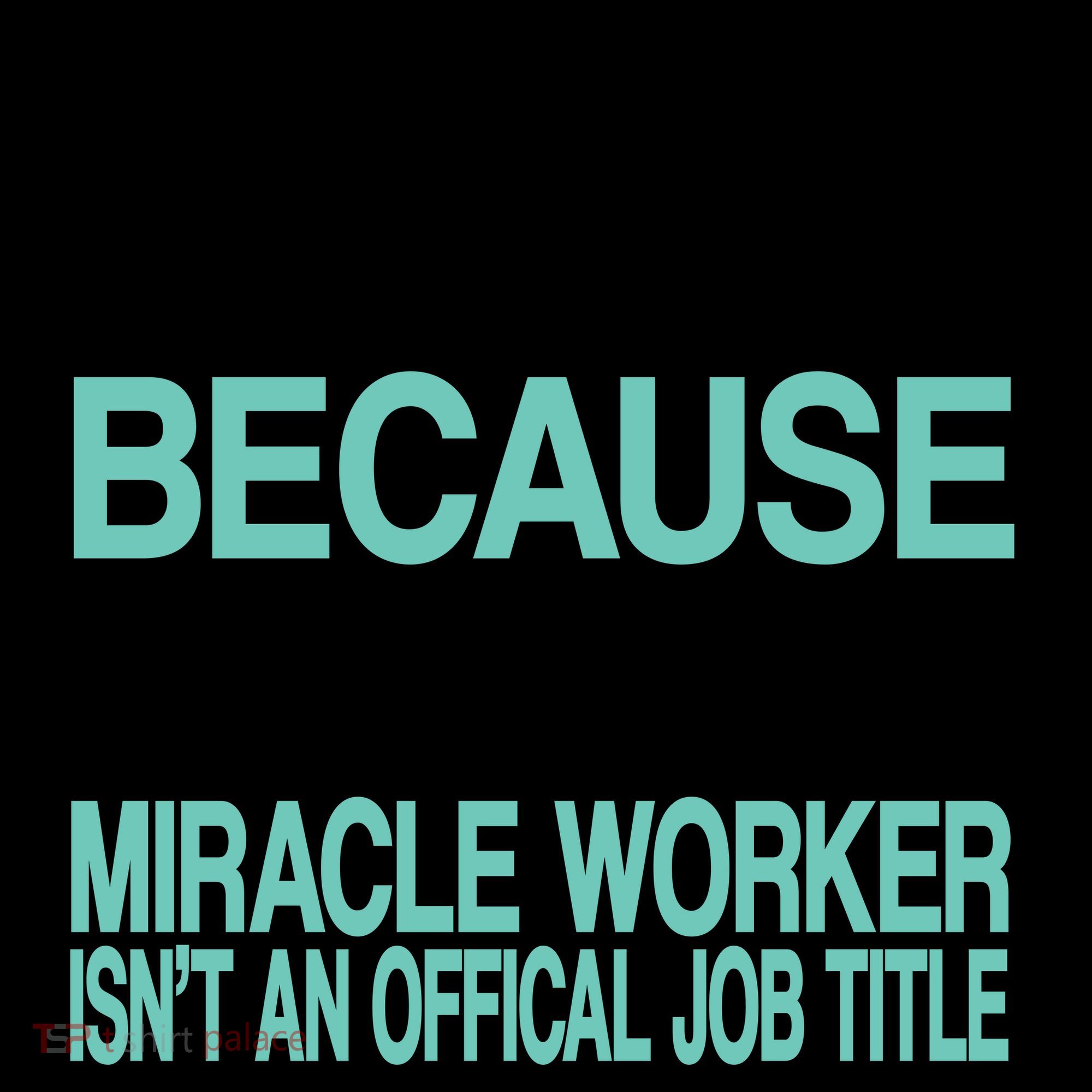 Actor Miracle Worker Official Job Title Coffee Mug