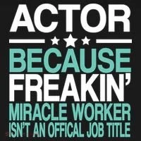Actor Miracle Worker Official Job Title Women's Hoodie thumb 2