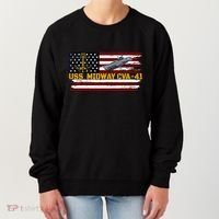 Aircraft Carrier Uss Midway Cva41 Veterans Day FatherS Day Women's Sweatshirt thumb 0