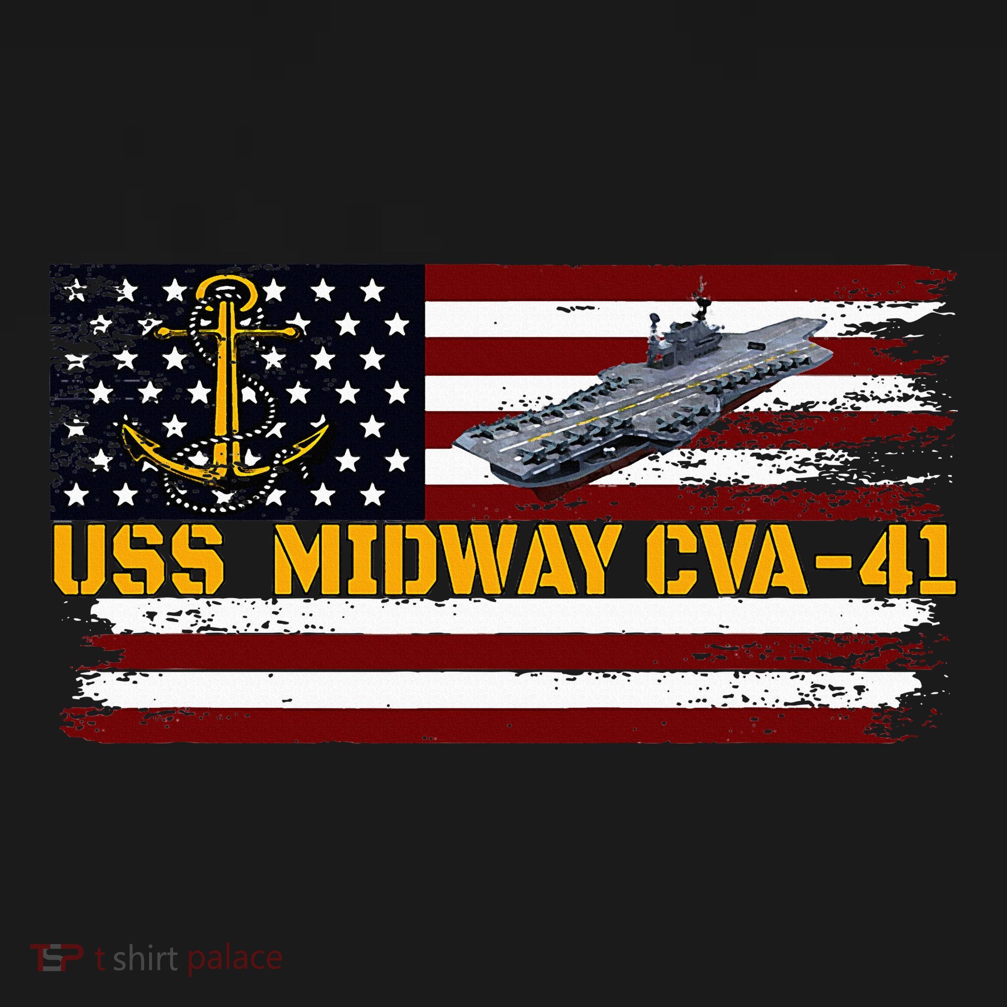 Aircraft Carrier Uss Midway Cva41 Veterans Day FatherS Day Doggie Tank