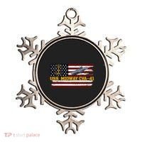 Aircraft Carrier Uss Midway Cva41 Veterans Day FatherS Day Ornament thumb 0
