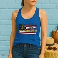 Aircraft Carrier Uss Midway Cva41 Veterans Day FatherS Day Women's Tank Top thumb 2