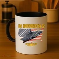 Aircraft Carrier Uss Independence Cvagift62 Veterans Day Gift Coffee Mug thumb 4