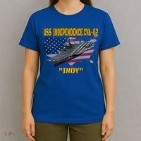 Aircraft Carrier Uss Independence Cvagift62 Veterans Day Gift T-Shirt thumb 4