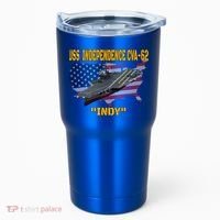 Aircraft Carrier Uss Independence Cvagift62 Veterans Day Gift Tumbler thumb 0
