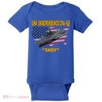 Aircraft Carrier Uss Independence Cvagift62 Veterans Day Gift Baby Bodysuit thumb 0