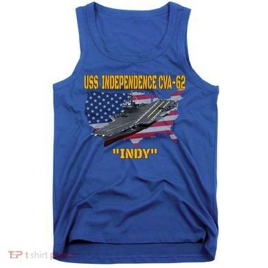 Aircraft Carrier Uss Independence Cvagift62 Veterans Day Gift Tank Top