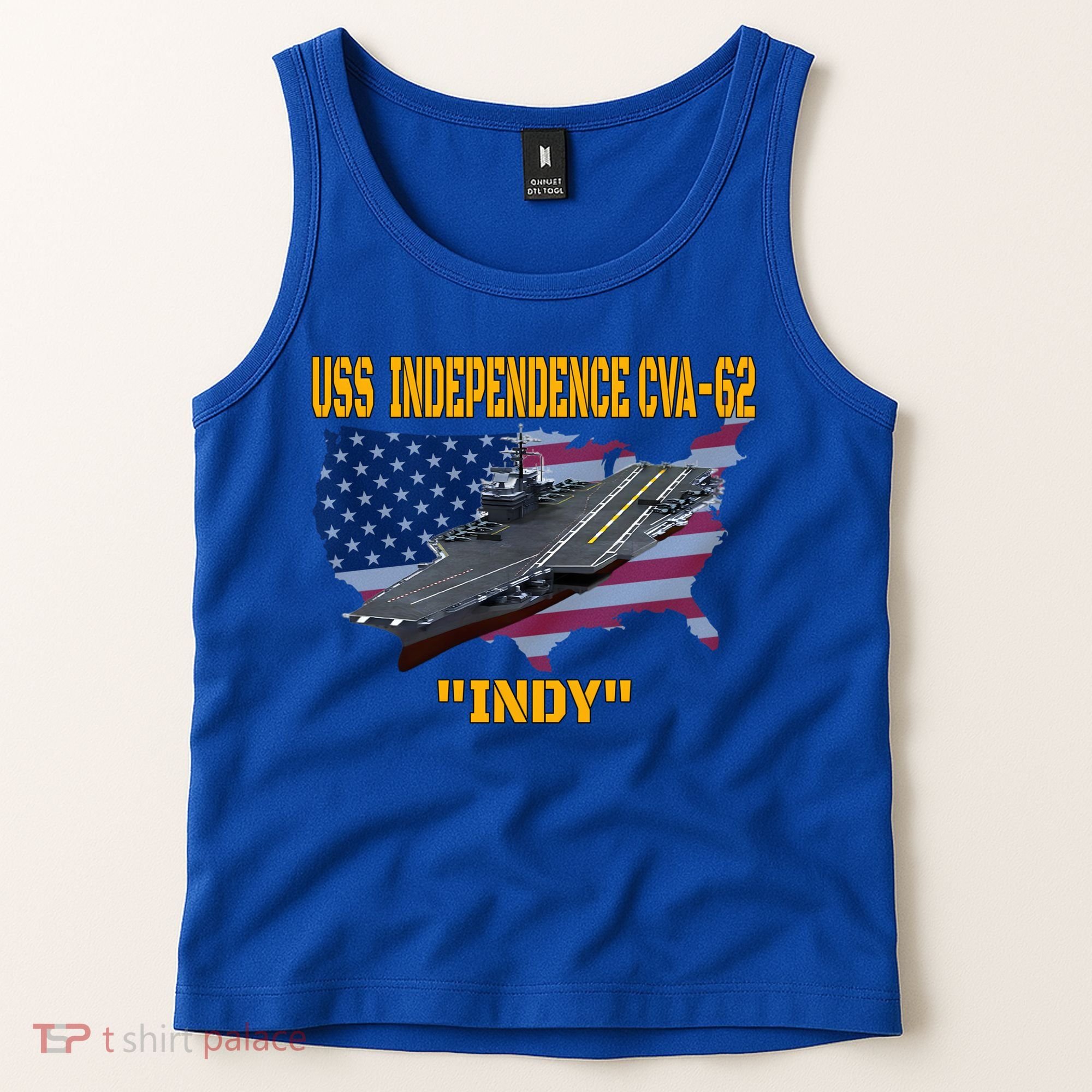 Aircraft Carrier Uss Independence Cvagift62 Veterans Day Gift Tank Top