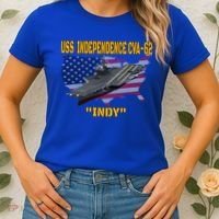 Aircraft Carrier Uss Independence Cvagift62 Veterans Day Gift Women's T-Shirt thumb 2