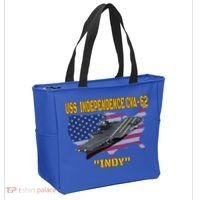 Aircraft Carrier Uss Independence Cvagift62 Veterans Day Gift Tote Bag thumb 2