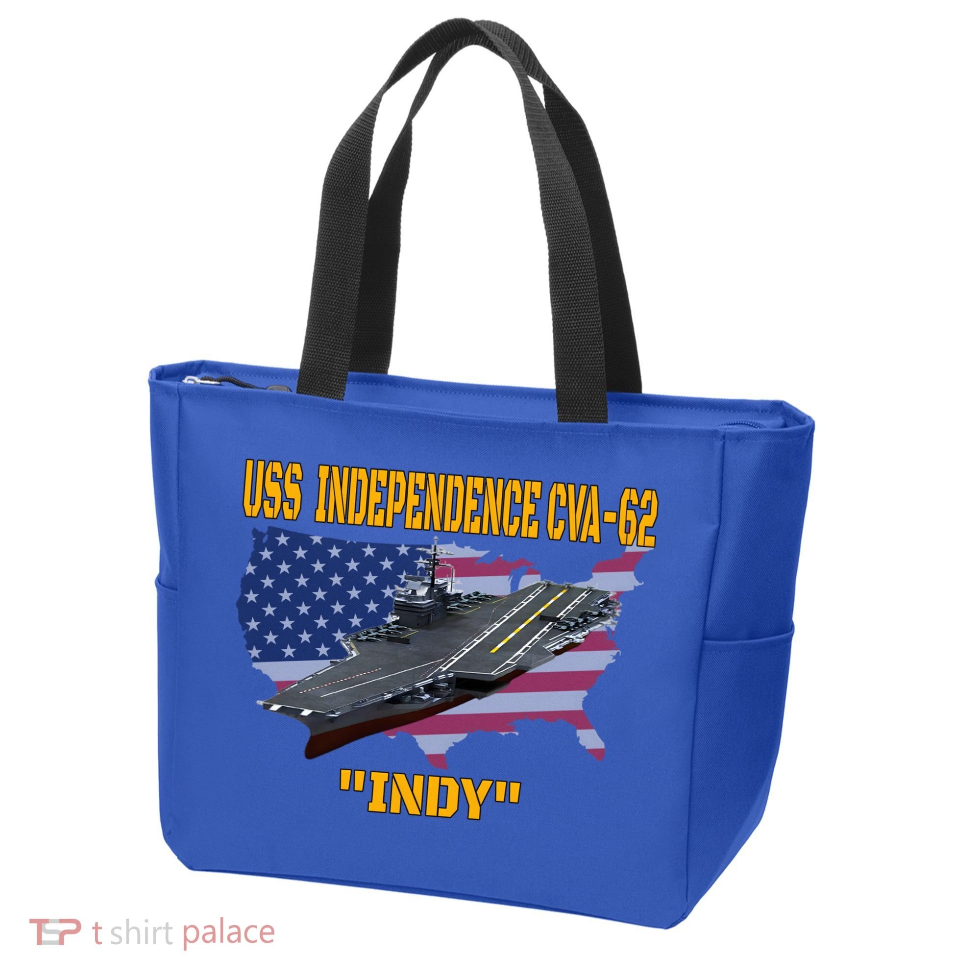 Aircraft Carrier Uss Independence Cvagift62 Veterans Day Gift Tote Bag