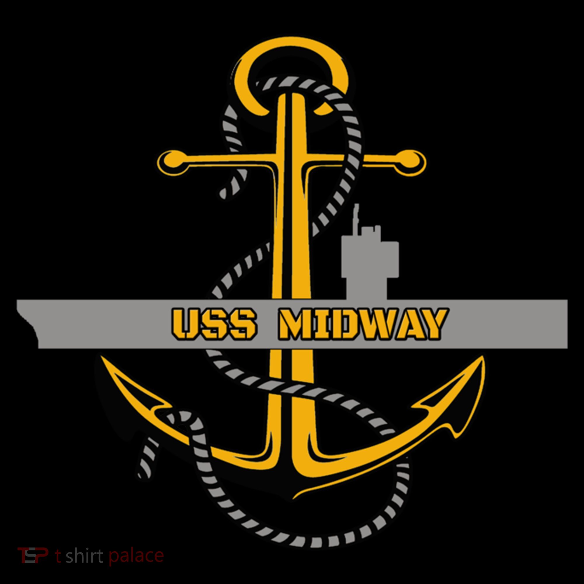 Aircraft Carrier Uss Midway Veterans Day Grandpa Dad Son Boy Gift Coffee Mug