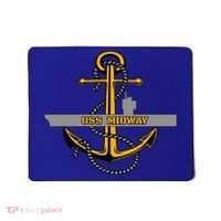 Aircraft Carrier Uss Midway Veterans Day Grandpa Dad Son Boy Gift Mousepad thumb 0