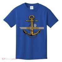 Aircraft Carrier Uss Midway Veterans Day Grandpa Dad Son Boy Gift Kids T-Shirt thumb 0