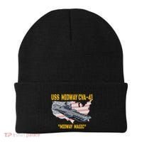 Aircraft Carrier Uss Midway Cva41 Veterans Day Beanie thumb 0