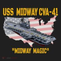 Aircraft Carrier Uss Midway Cva41 Veterans Day Tumbler thumb 3