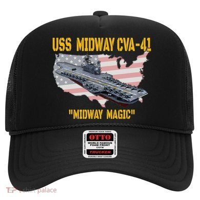 Aircraft Carrier Uss Midway Cva41 Veterans Day Hat