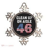 AntiBiden Clean Up On Aisle 46 Impeach Biden Ornament thumb 0
